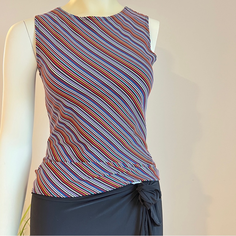 Women's Colorful Striped Tank